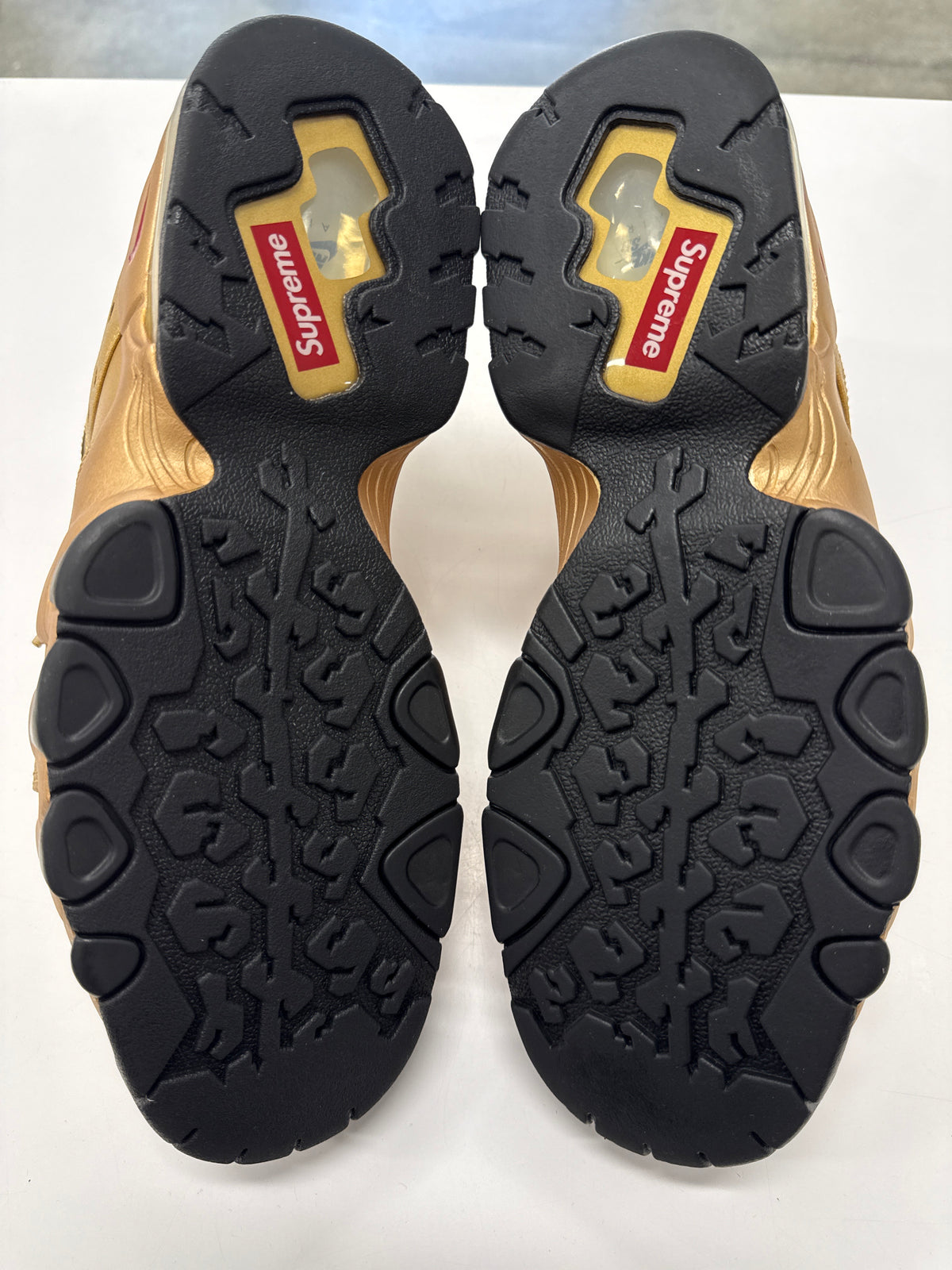 SB AIR MAX 2 CB '94 SUPREME METALLIC GOLD - SIZE 11 (WORN)