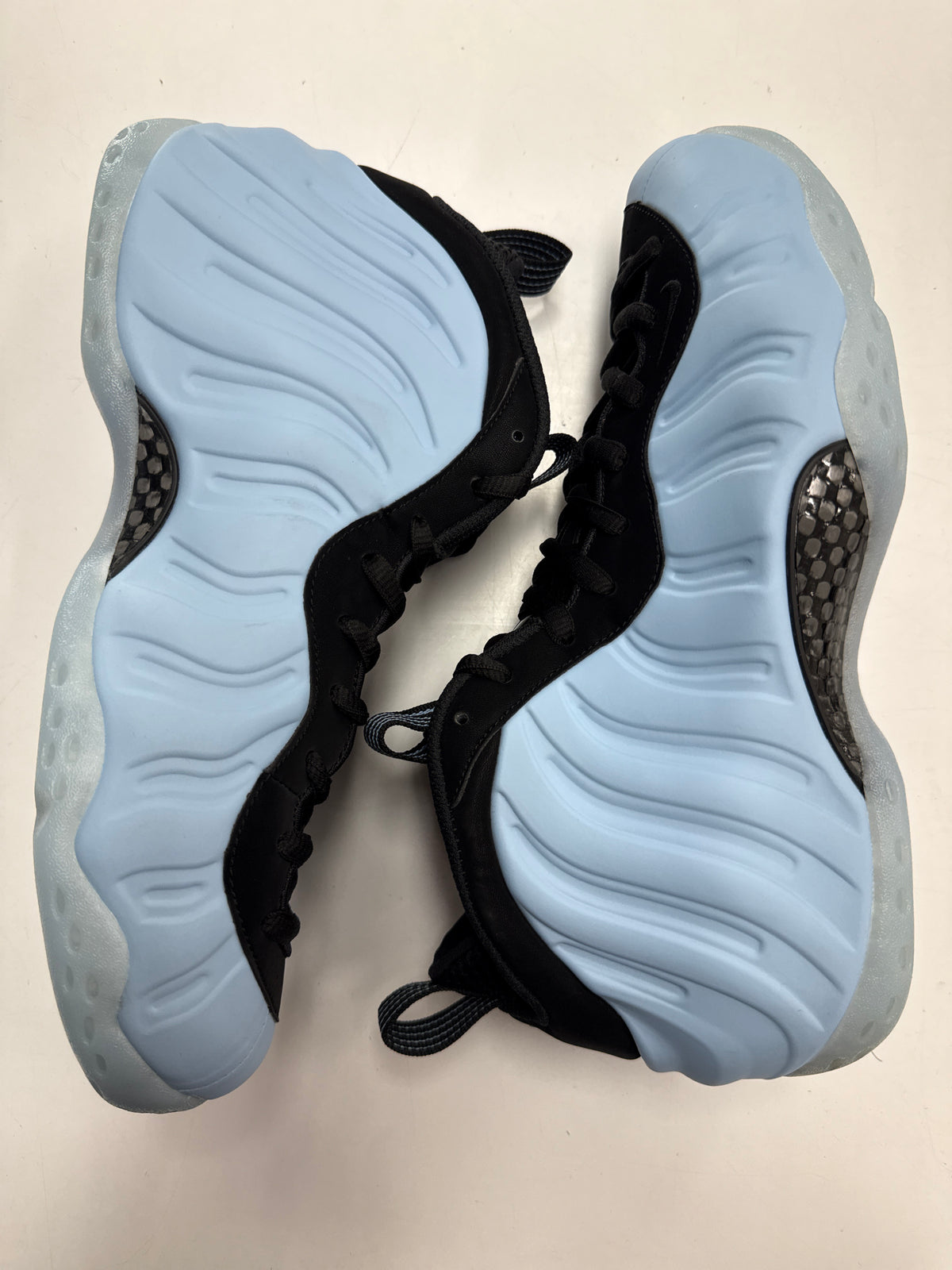 AIR FOAMPOSITE ONE PSYCHIC BLUE - SIZE 9.5 (WORN)