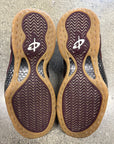 AIR FOAMPOSITE ONE MAROON - SIZE 10.5 (WORN)