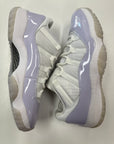 WMNS AIR JORDAN 11 LOW PURE VIOLET - SIZE W12 M10.5 (WORN)
