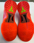 KOBE 6 PROTRO REVERSE GRINCH - SIZE 9 (WORN) - SUPER CLEAN