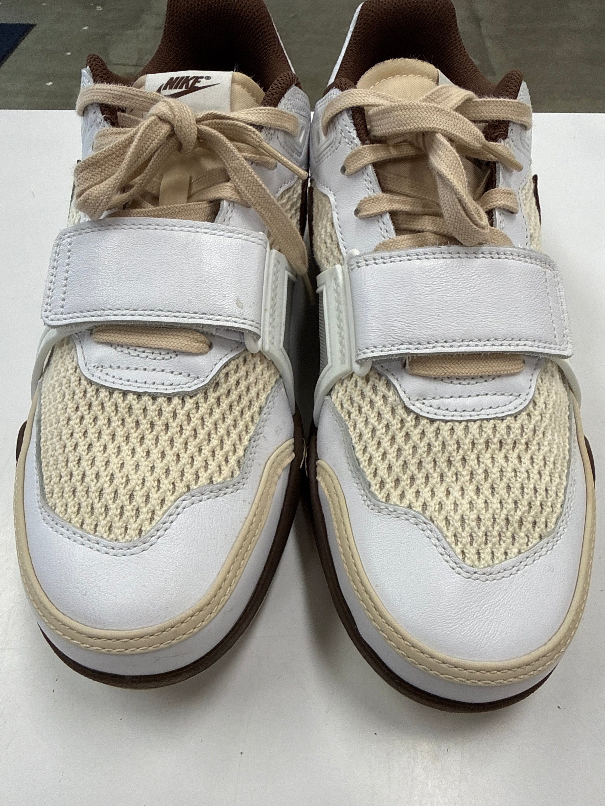 ZOOM FIELD JAXX TRAVIS SCOTT LIGHT CHOCOLATE - SIZE 12 (WORN)