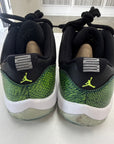 AIR JORDAN 11 LOW SNAKESKIN - SIZE 10.5 (WORN)