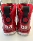 AIR JORDAN 9 WHITE GYM RED - SIZE 10 (WORN)