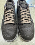 AIR JORDAN 1 LOW VELVET BROWN - SIZE 10 (WORN) - SUPER CLEAN