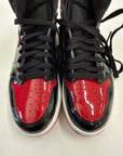 AIR JORDAN 1 HIGH BRED PATENT - SIZE 9.5 (WORN)