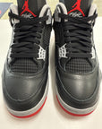 AIR JORDAN 4 BRED REIMAGINED - SIZE 9 (WORN)