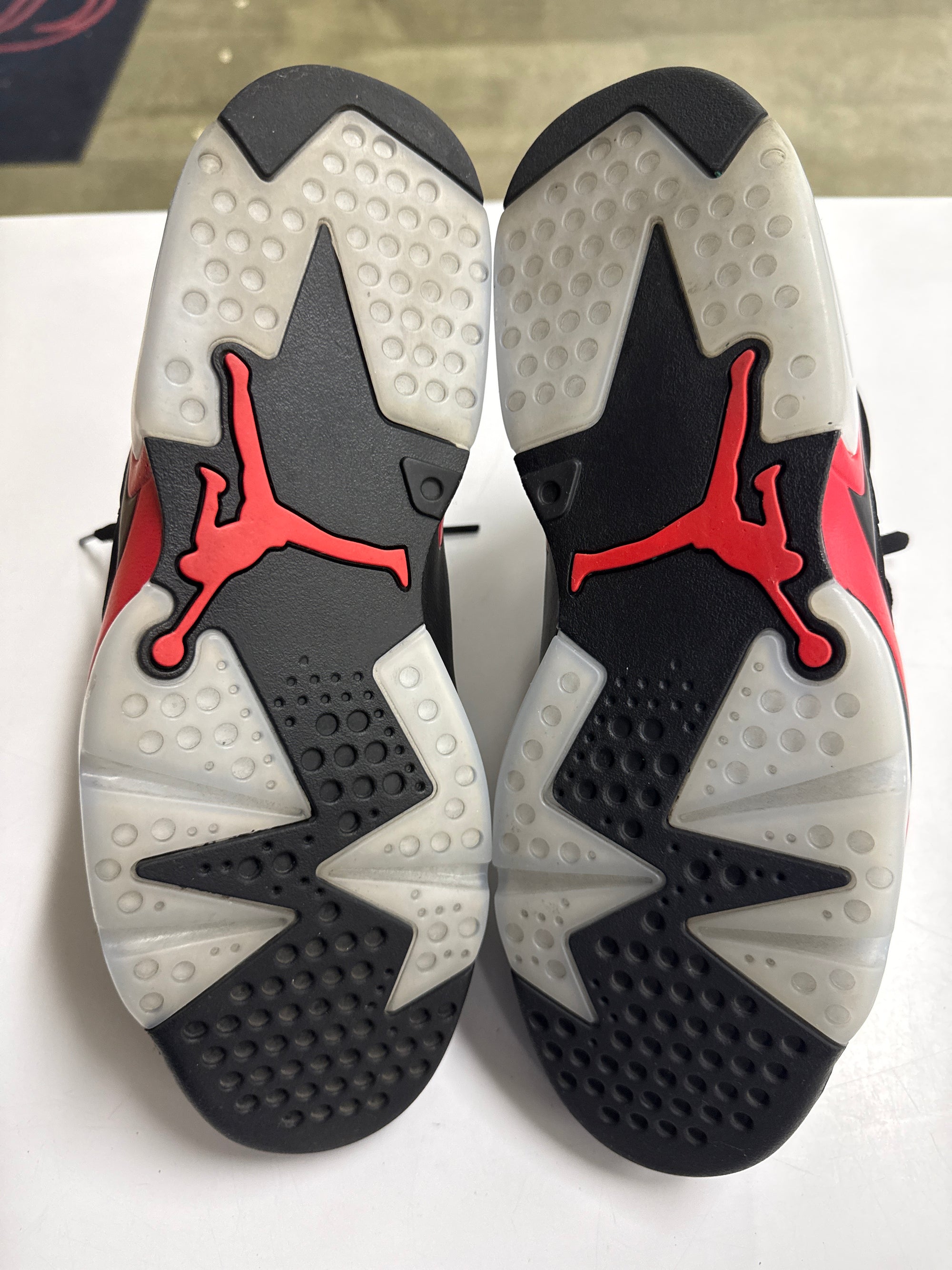 AIR JORDAN 6 INFRARED SALESMAN - SIZE 12 (WORN)