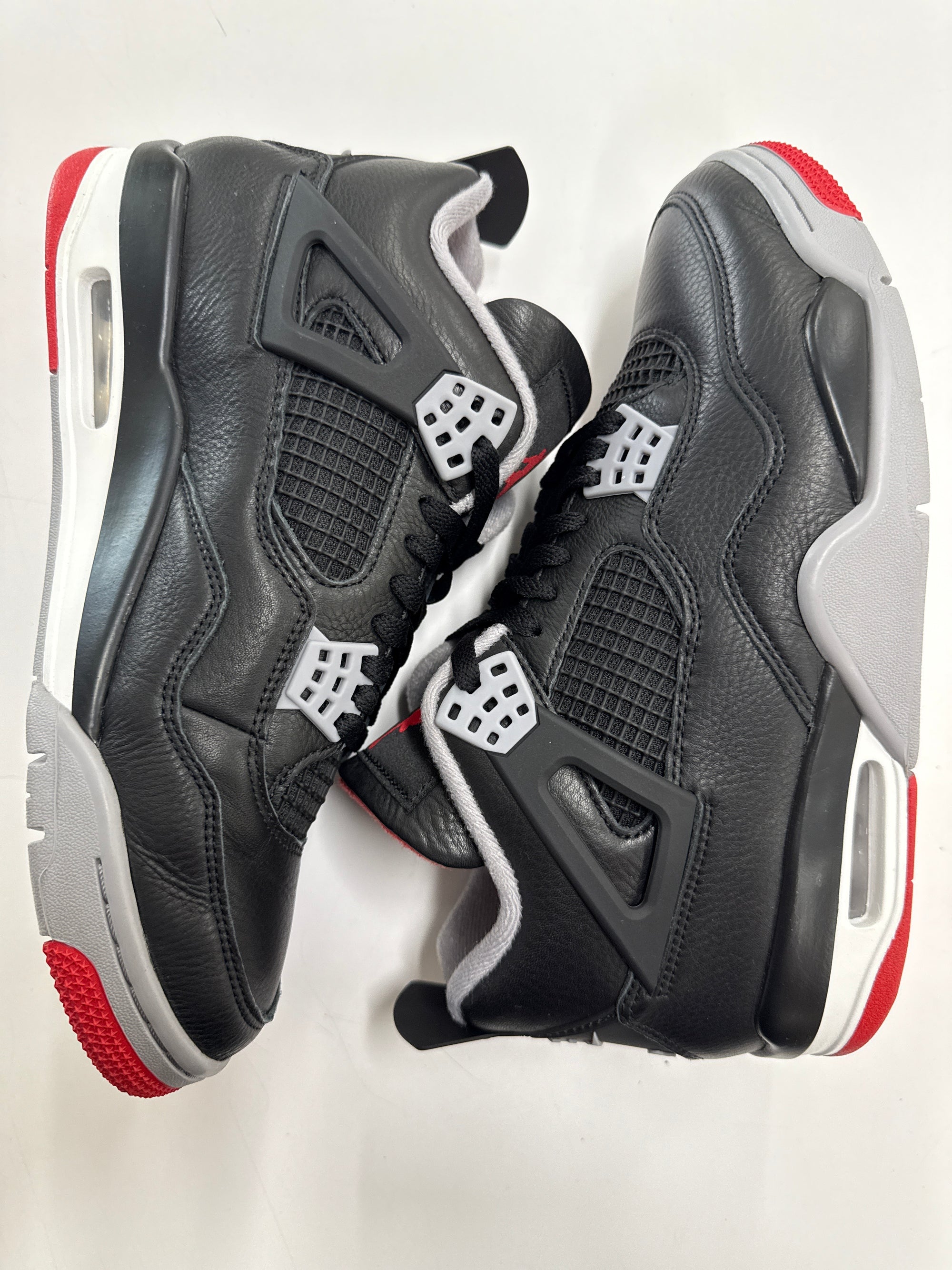 AIR JORDAN 4 BRED REIMAGINED - SIZE 9 (WORN)