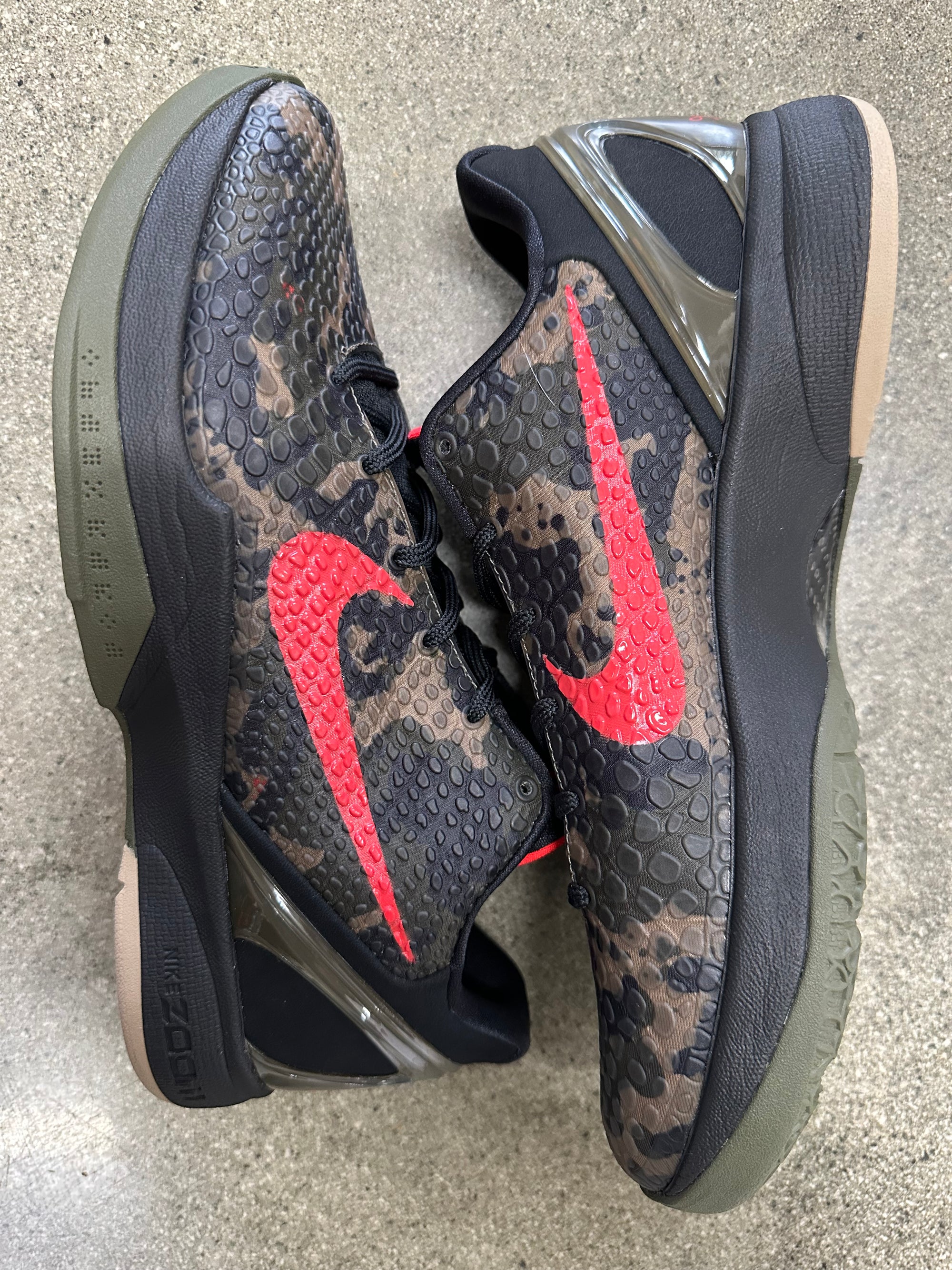 KOBE 6 PROTRO ITALIAN CAMO - SIZE 11 (WORN)