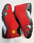 AIR JORDAN 14 FERRARI 2025 - SIZE 9.5 (WORN) - SUPER CLEAN