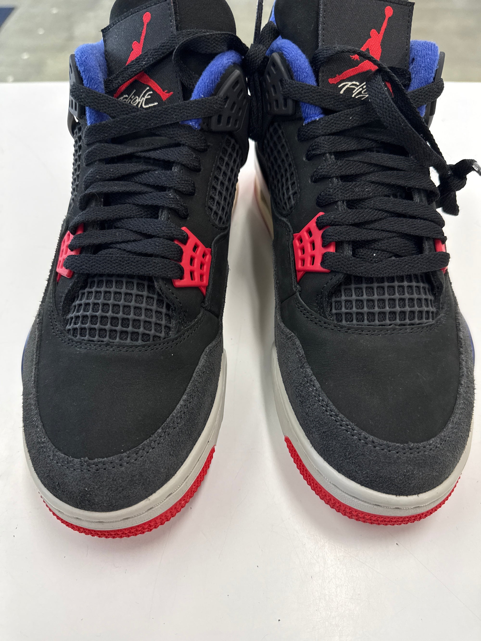 AIR JORDAN 4 RARE AIR GOLD LETTERING - SIZE 9.5 (WORN)