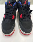 AIR JORDAN 4 RARE AIR GOLD LETTERING - SIZE 9.5 (WORN)