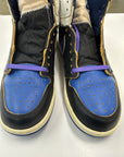 AIR JORDAN 1 HIGH FRAGMENT X UNION LA SPORT ROYAL - SIZE 8 (WORN)