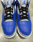 AIR JORDAN 3 VARSITY ROYAL CEMENT - SIZE 9.5 (WORN)