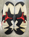 AIR JORDAN 6 BLACK INFRARED 2019 - SIZE 8 (WORN)