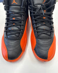 WMNS AIR JORDAN 12 WNBA ALL STAR BRILLIANT ORANGE - SIZE W12 M10.5 (WORN)