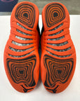 WMNS AIR JORDAN 12 WNBA ALL STAR BRILLIANT ORANGE - SIZE W12 M10.5 (WORN)