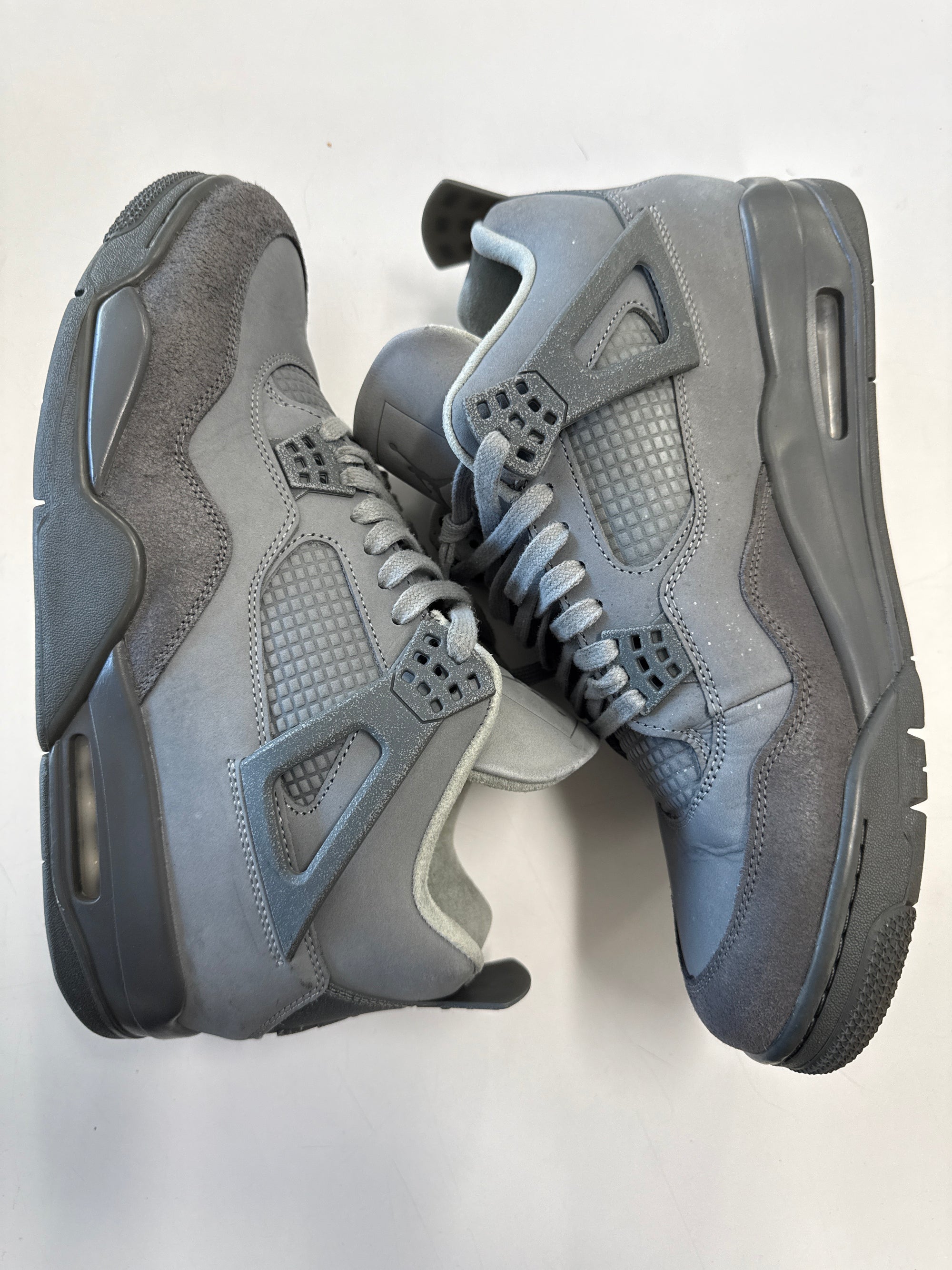 AIR JORDAN 4 WET CEMENT - SIZE 12 (WORN)