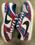 SB DUNK LOW PARRA - SIZE 11 (WORN)