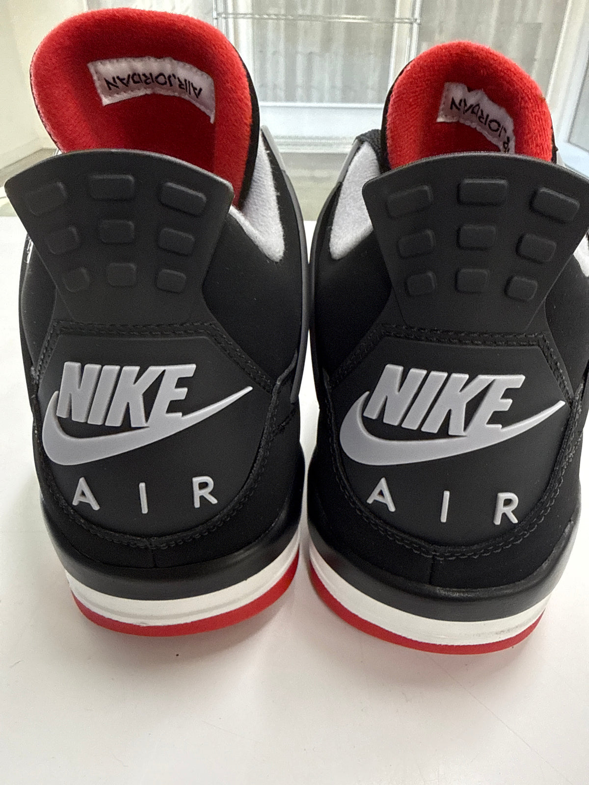AIR JORDAN 4 BRED 2019 - SIZE 12 (WORN)