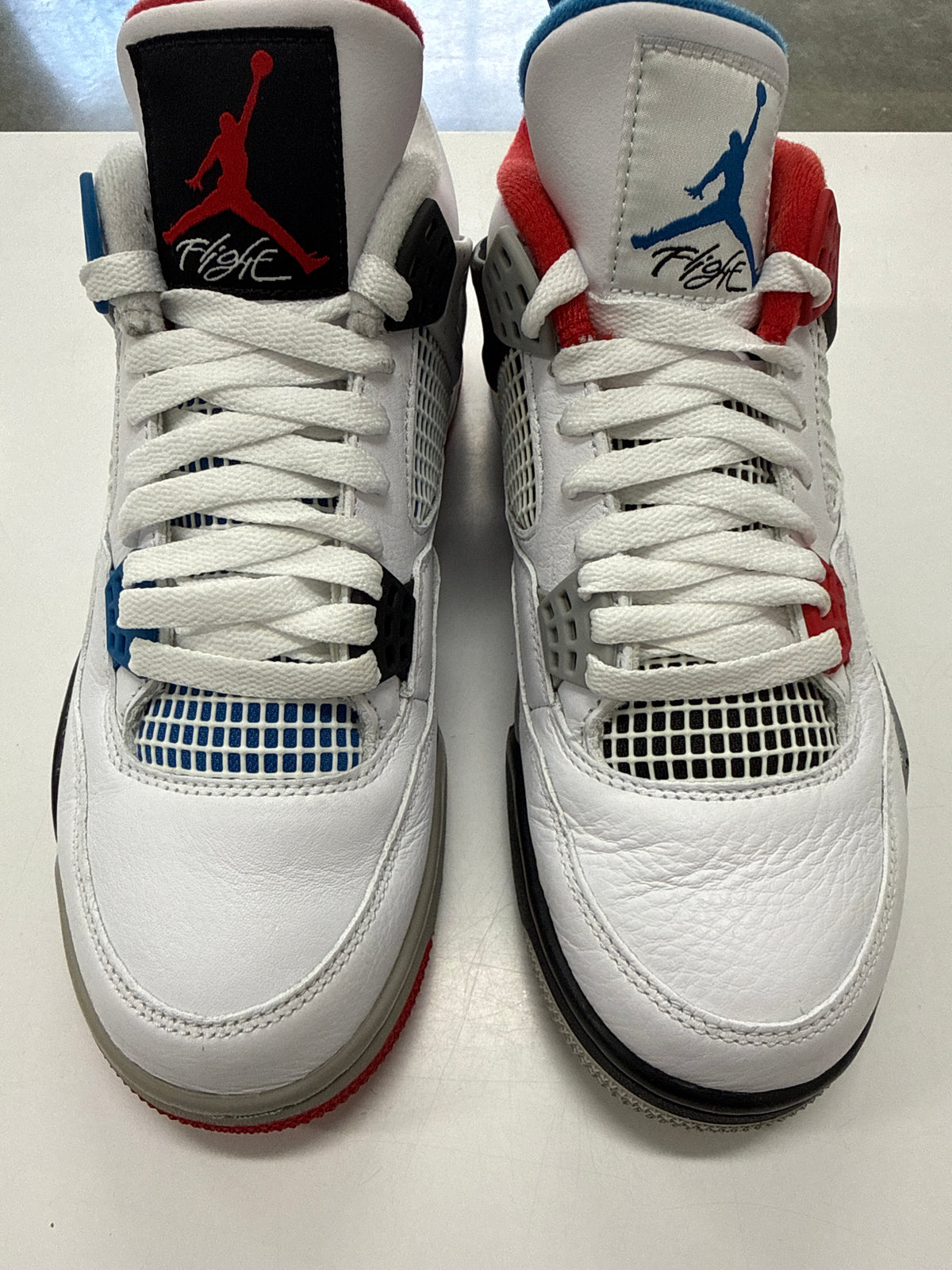 AIR JORDAN 4 WHAT THE - SIZE 8.5 (WORN)