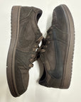 AIR JORDAN 1 LOW TRAVIS SCOTT VELVET BROWN - SIZE 8.5 (WORN) - SUPER CLEAN
