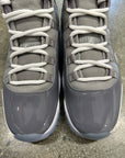 AIR JORDAN 11 COOL GREY 2021 - SIZE 10 (WORN)