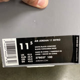 AIR JORDAN 11 CONCORD 2018 - SIZE 11.5 (WORN ONCE)