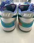 SB DUNK LOW OG QS FUTURA  BLEACHED AQUA - SIZE 11 (WORN)
