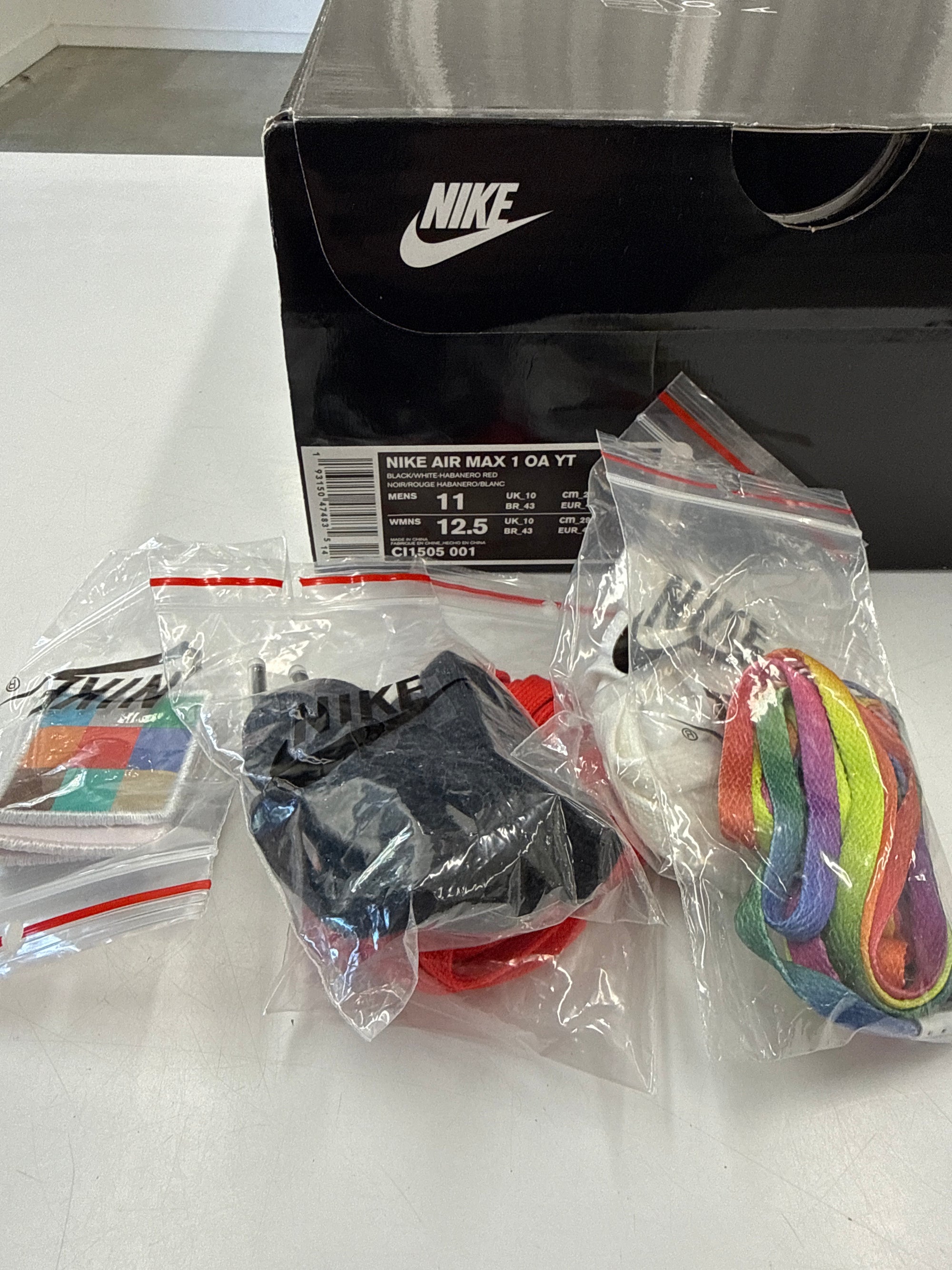 AIR MAX 1 TOKYO MAZE - SIZE 11 (WORN)