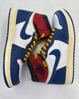 AIR JORDAN 1 HIGH UNION STORM BLUE - SIZE 11.5 (WORN) - SUPER CLEAN