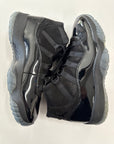 AIR JORDAN 11 CAP AND GOWN - SIZE 8.5 (WORN) - NO PLASTIC TOP