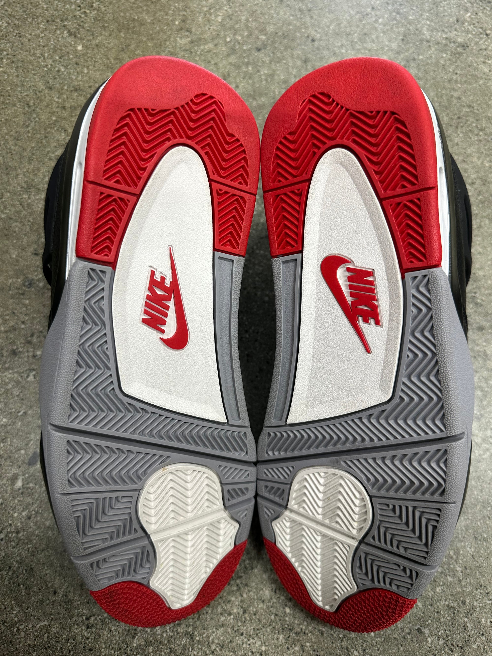 AIR JORDAN 4 BRED REIMAGINED - SIZE 11 (WORN)