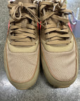 OFF WHITE AIR MAX 90 BEIGE - SIZE 11.5 (WORN)