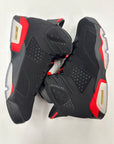 AIR JORDAN 6 BLACK INFRARED 2019 - SIZE 9.5 (WORN)