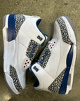 AIR JORDAN 3 TRUE BLUE 2011 - SIZE 9.5 (WORN)
