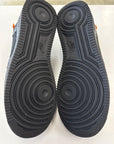 OFF WHITE AIR FORCE 1 LOW BLACK WHITE - SIZE 11.5 (WORN)