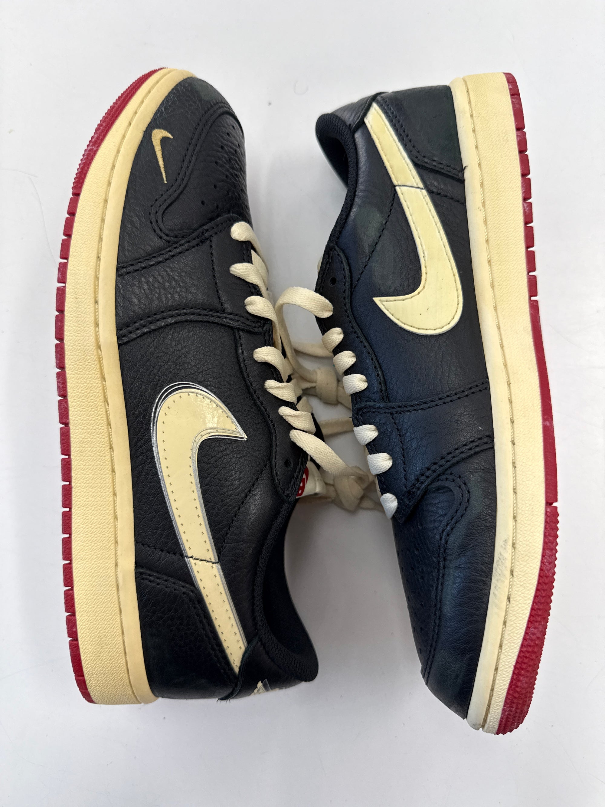 AIR JORDAN 1 LOW NIGEL SYLVESTER BETTER WITH TIME  - SIZE 8 (WORN)