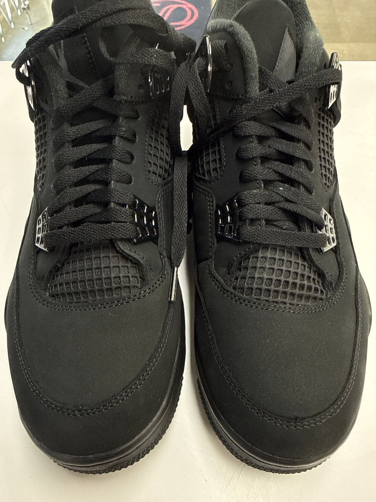 AIR JORDAN 4 BLACK CAT - SIZE 12 (WORN) - SUPER CLEAN