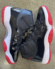 AIR JORDAN 11 BRED - SIZE 9 (WORN) - SUPER CLEAN