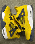 AIR JORDAN 4 LIGHTNING - SIZE 9 (WORN) - SUPER CLEAN