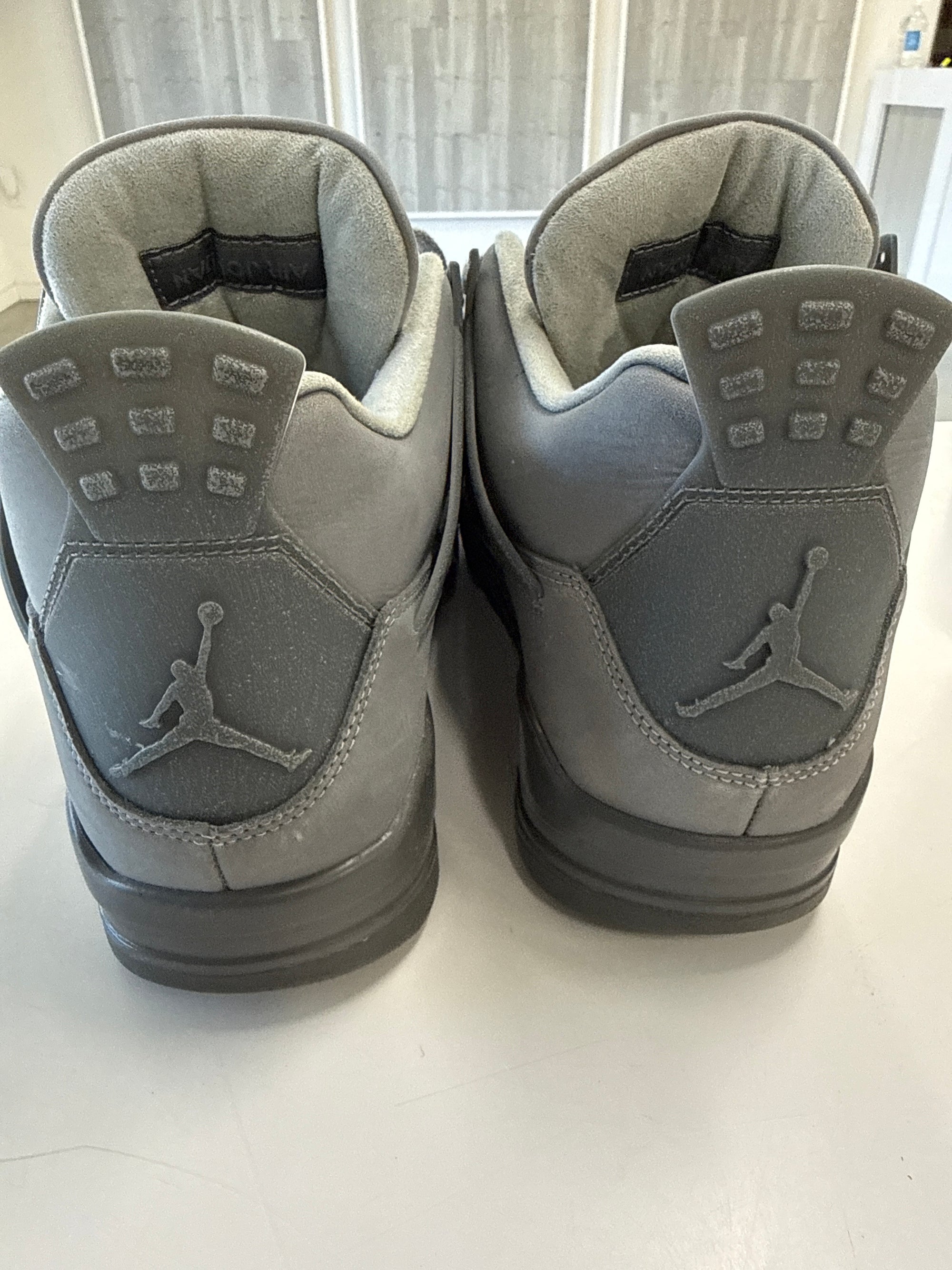 AIR JORDAN 4 WET CEMENT - SIZE 12 (WORN)