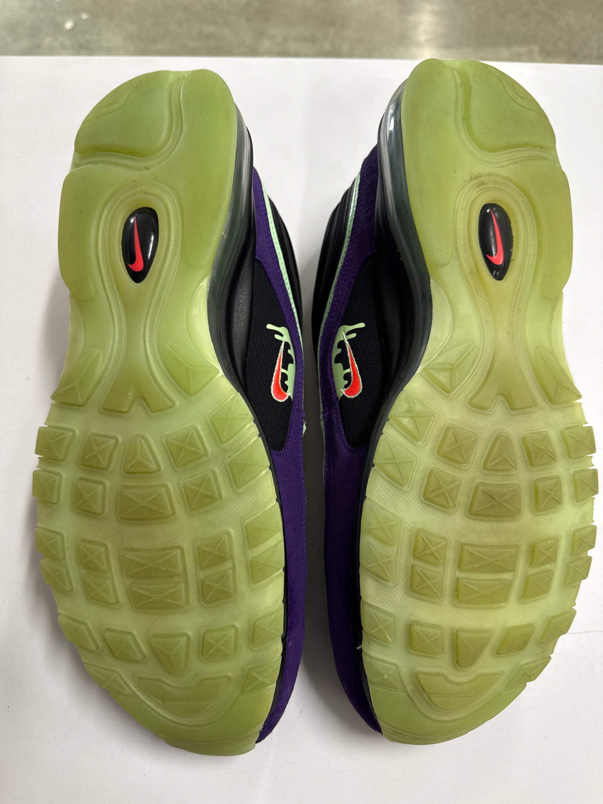 AIR MAX 97 SLIME HALLOWEEN 2020 - SIZE 14 (WORN)