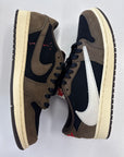 AIR JORDAN 1 LOW TRAVIS SCOTT MOCHA - SIZE 9.5 (WORN ONCE)