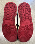 AIR JORDAN 1 HIGH UNION BLACK TOE - SIZE 9.5 (WORN)