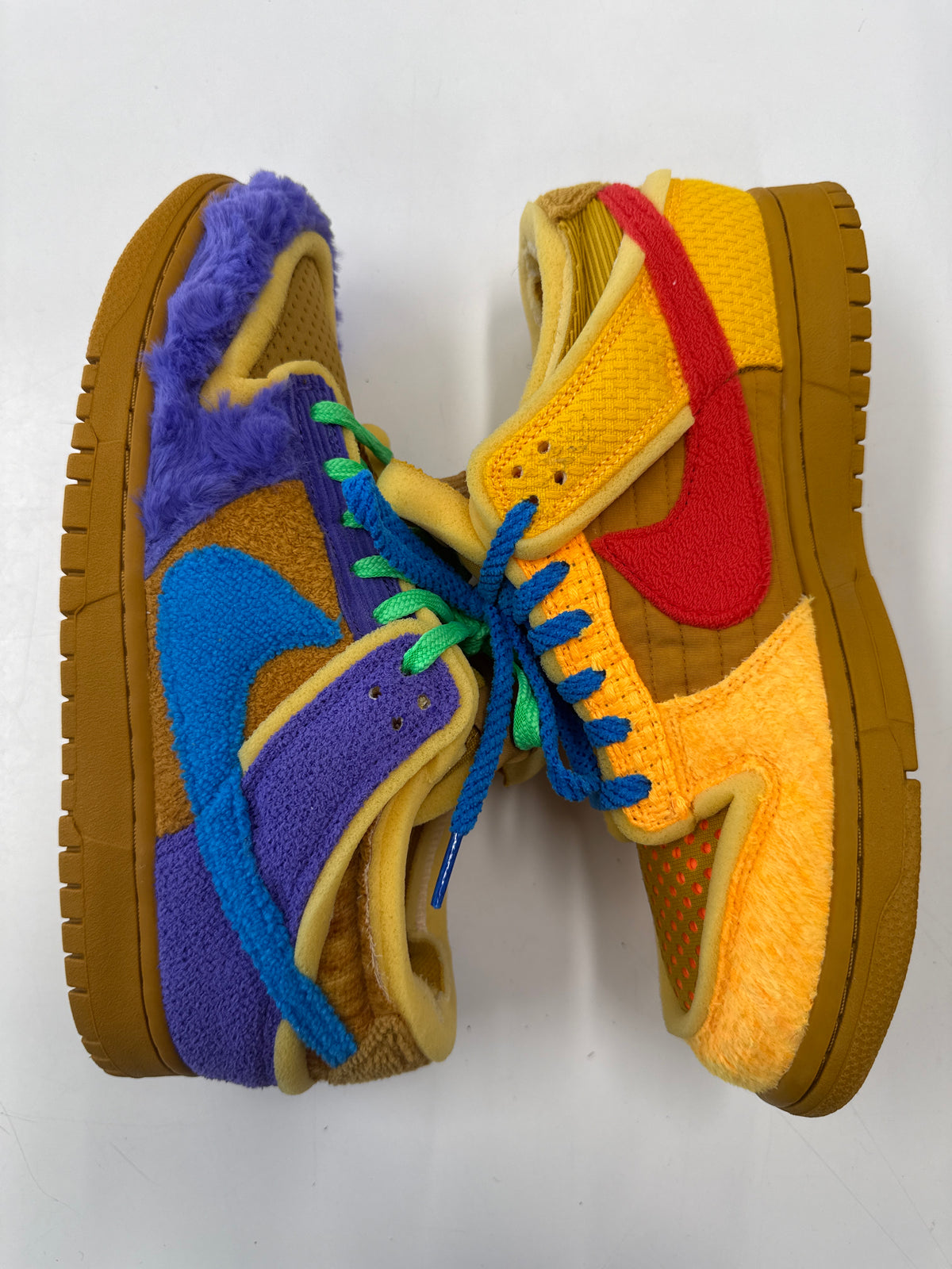 DUNK LOW CPFM SWAMP SPONGE PSYCHIC PURPLE - SIZE 9.5 (WORN)