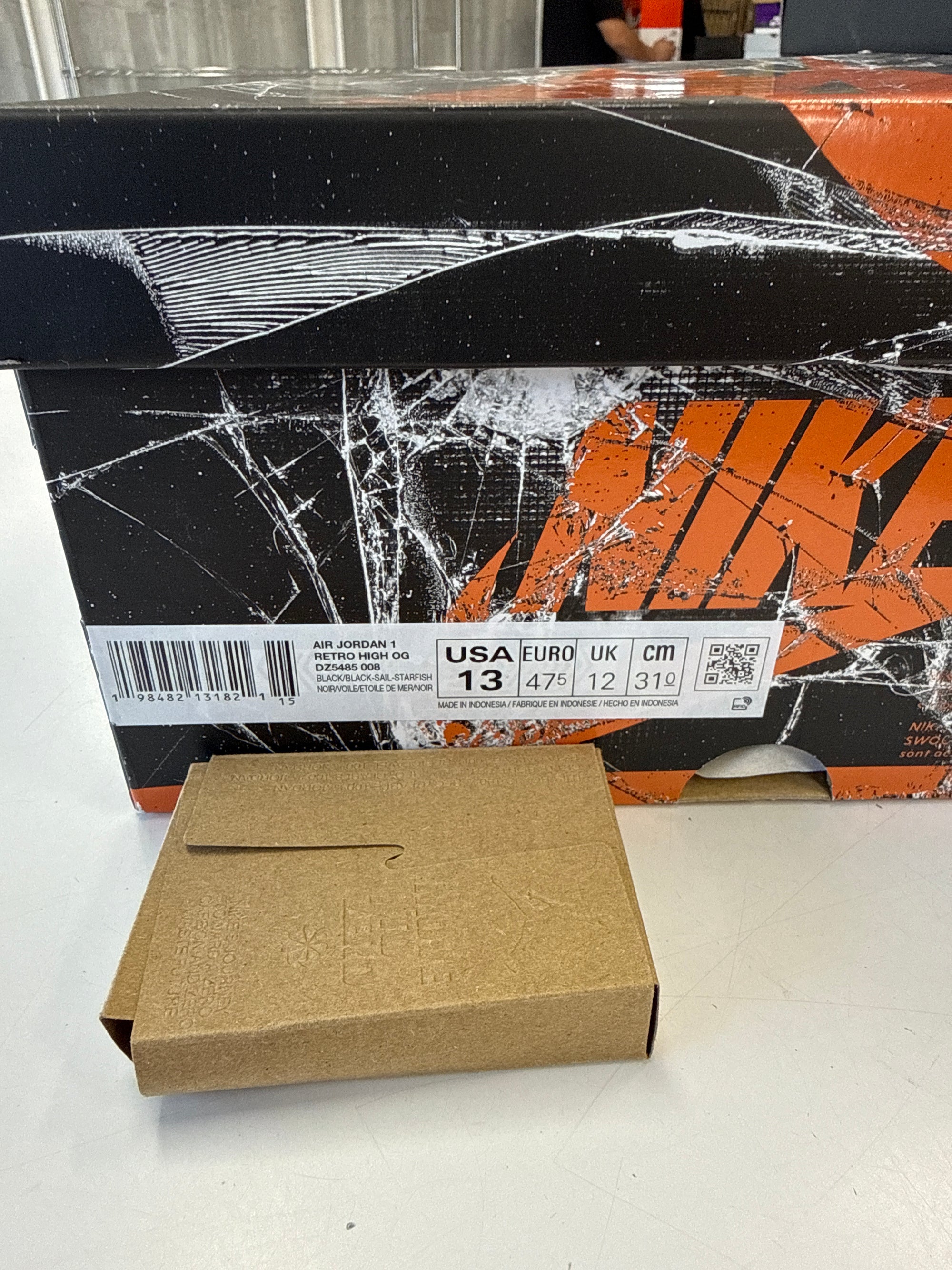 AIR JORDAN 1 HIGH OG SHATTERED BACKBOARD 2025 - SIZE 13 (WORN)