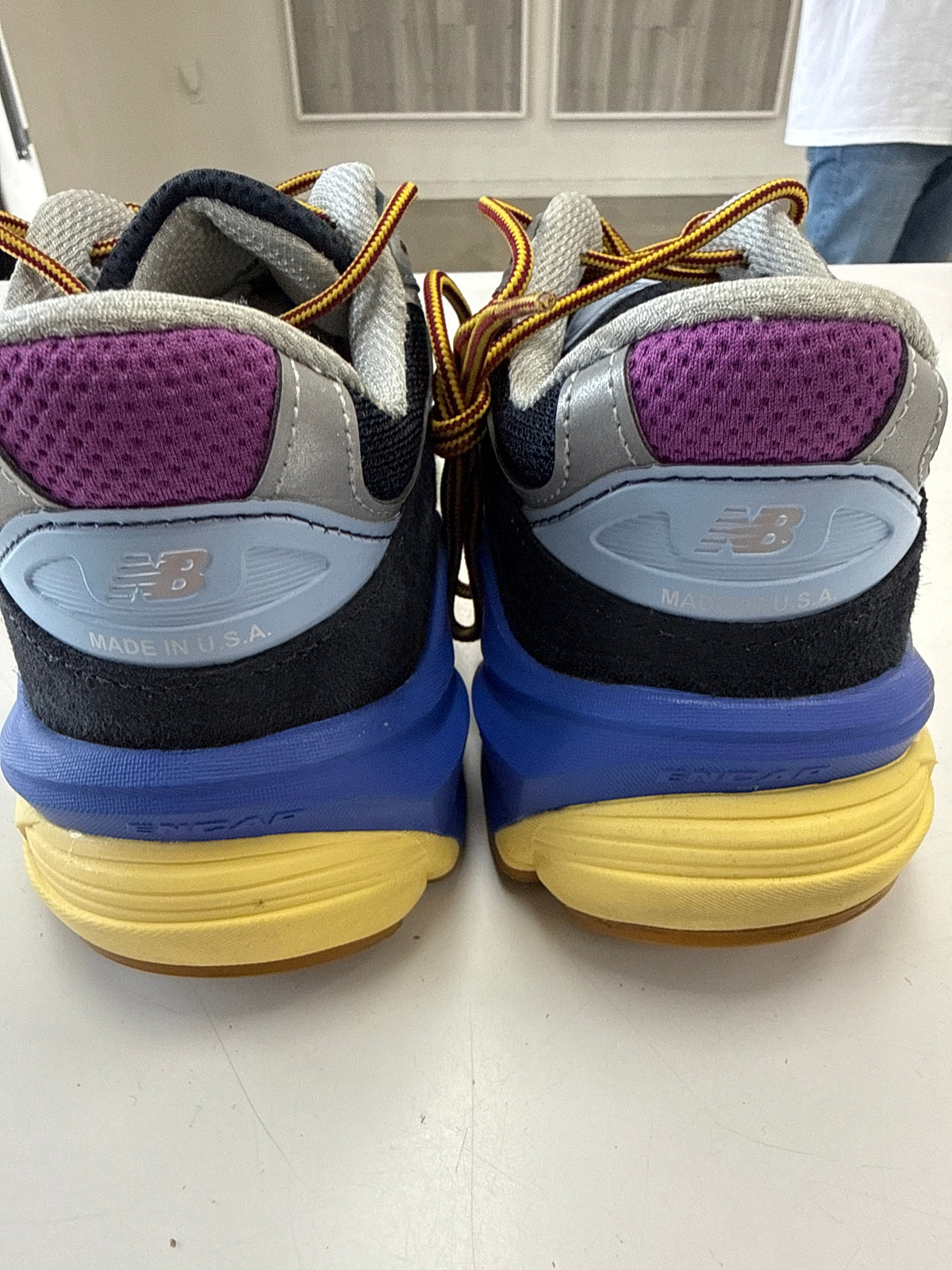NEW BALANCE 990V6 ACTION BRONSON LAPIS LAZULI - SIZE 8 (WORN)