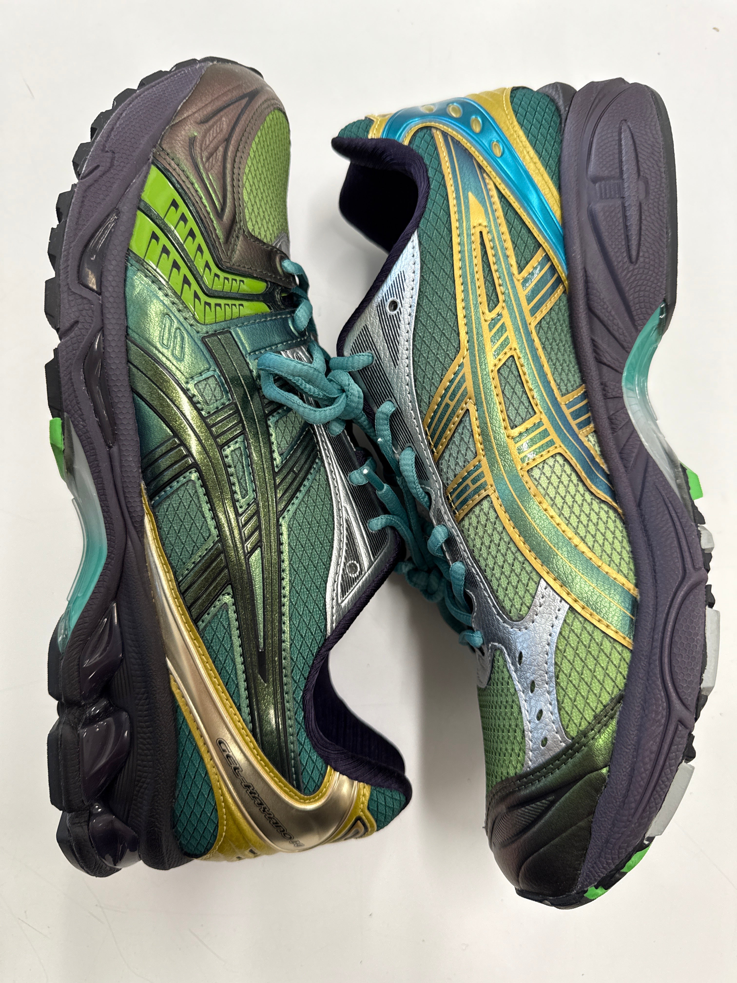 ASICS GEL- KAYANO 14 P. ANDRADE GRADUATION GREEN - SIZE 11 (WORN